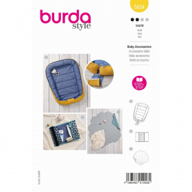 baby accessoires - Burda 5834