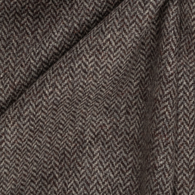 bruin taupe visgraat tweed