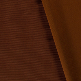 bruin katoen ottoman jersey