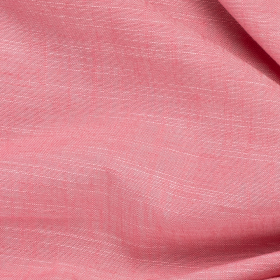 warm roze melee linnen viscose blend kreukarm