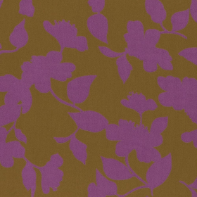 viscose twill stof Italiaans import in khaki en fuchsia