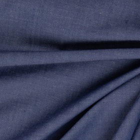 blauw stretch denim stof, wasbaar op 95 graden