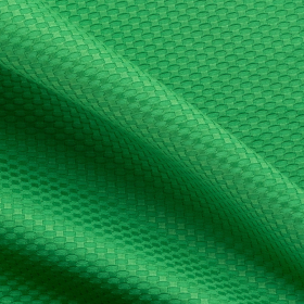 groen katoen pique stof Italiaans import