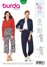 broek (maat 34-44) Burda 6283