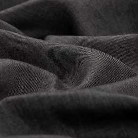 grijs zwart linnen melange stof  Italiaans import