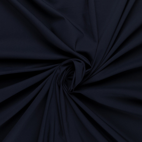 donkerblauw katoen superstretch stof