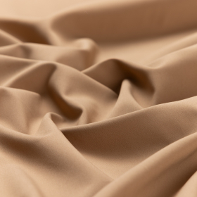 camel katoen superstretch stof