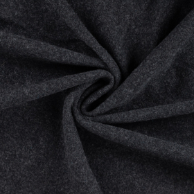 ANTRACIET melange merino wol fleece