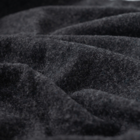 ANTRACIET melange merino wol fleece