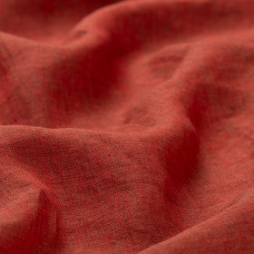 tabak brique gemeleerd linnen stof  Italiaans import