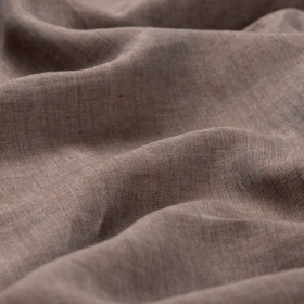 tabak lever gemeleerd linnen stof  Italiaans import