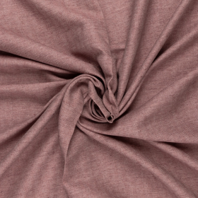 oudroze half linnen visgraat stof Italiaans import