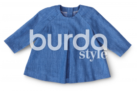 jurkje, shirtje en broekje (maat 68-98) Burda 9348