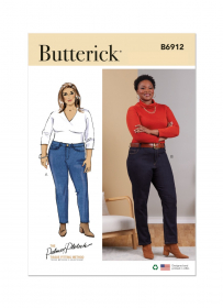 jeans (maat 46-54) Butterick 6912