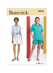 blouse en short - Butterick 6946