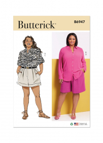 blouse en short - Butterick 6947