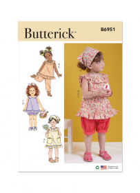 jurkje, topje en broekje - Butterick 6951