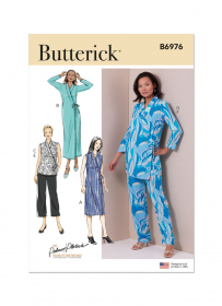 jurk, top, jasje en broek - Butterick 6976