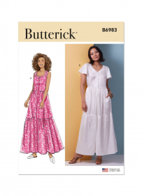 jurk - Butterick 6983