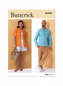 blouse, broek en short - Butterick 6984