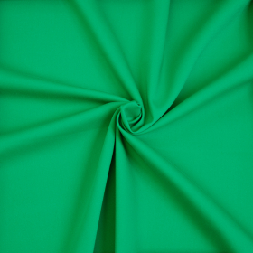 groene satijnkatoen stof met stretch Italiaans import