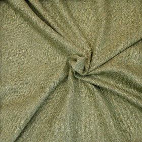 groen melee tweed stof italiaans import