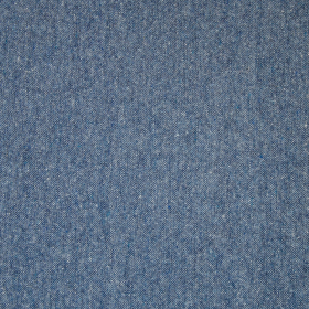 blauw melee tweed stof italiaans import