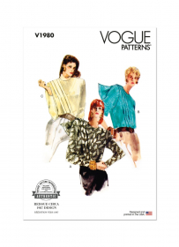 blouse - Vogue 1980