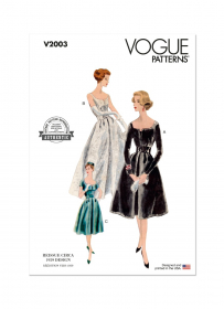 jurk met petticoat - Vogue 2003