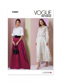 blouse en rok - Vogue 2007